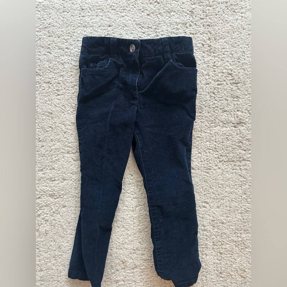 Jacadi Dark Blue Corduroy Trousers